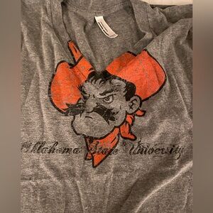 Oklahoma state pistol Pete t shirt. Worn once